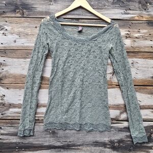 Beautiful Free People Lace Shirt